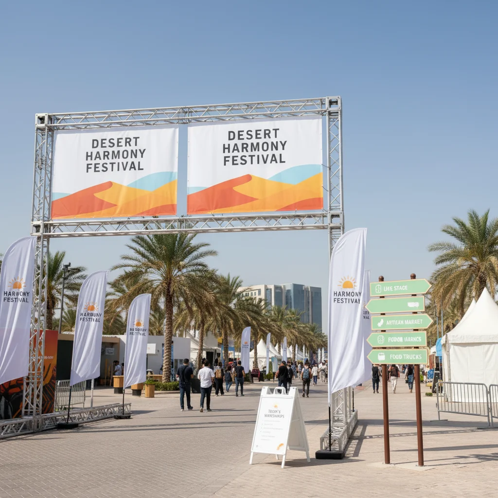 Event-Specific Temporary Signage